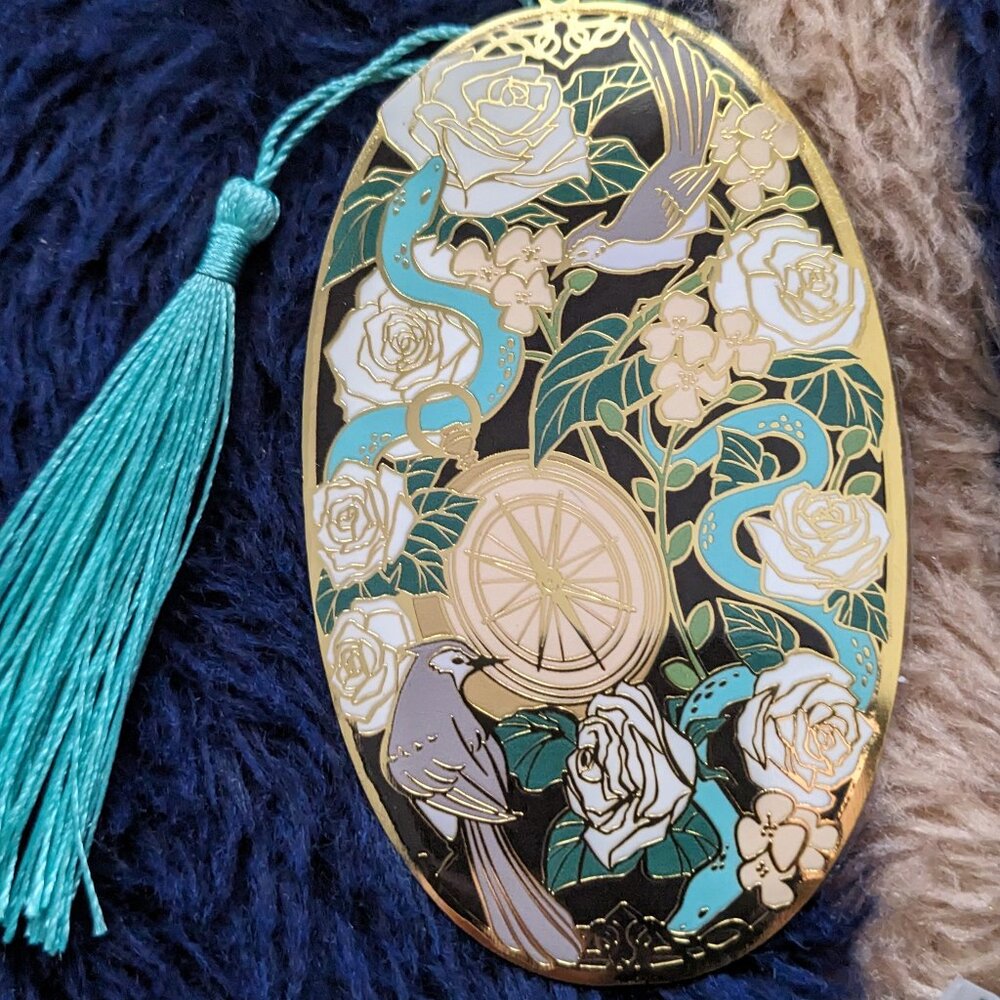 The Ballad of Songbirds and Snakes metal bookmark